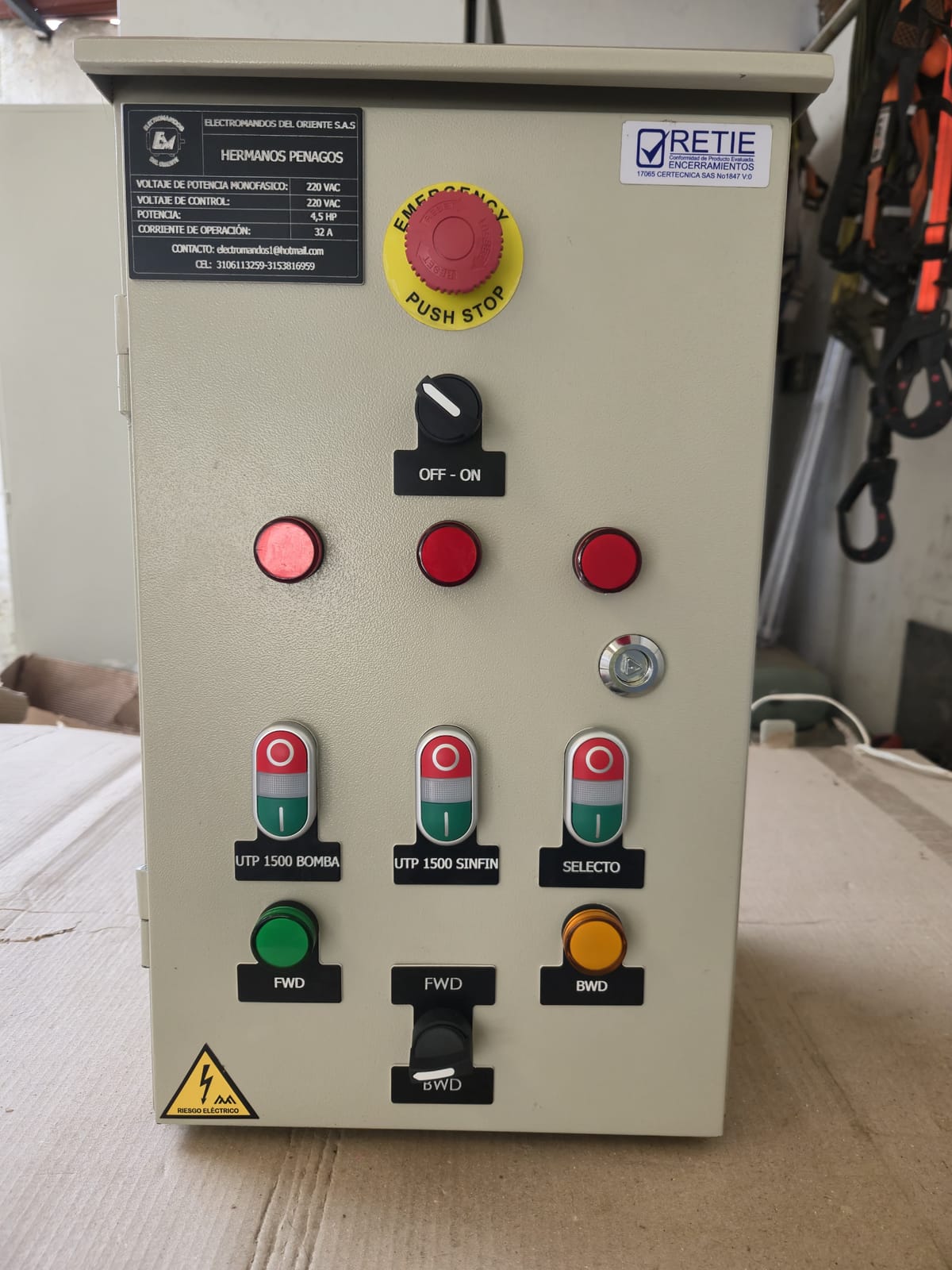Ensamble de Tableros Eléctricos Industriales y Gabinetes Bajo Norma RETIE - Imagen 2