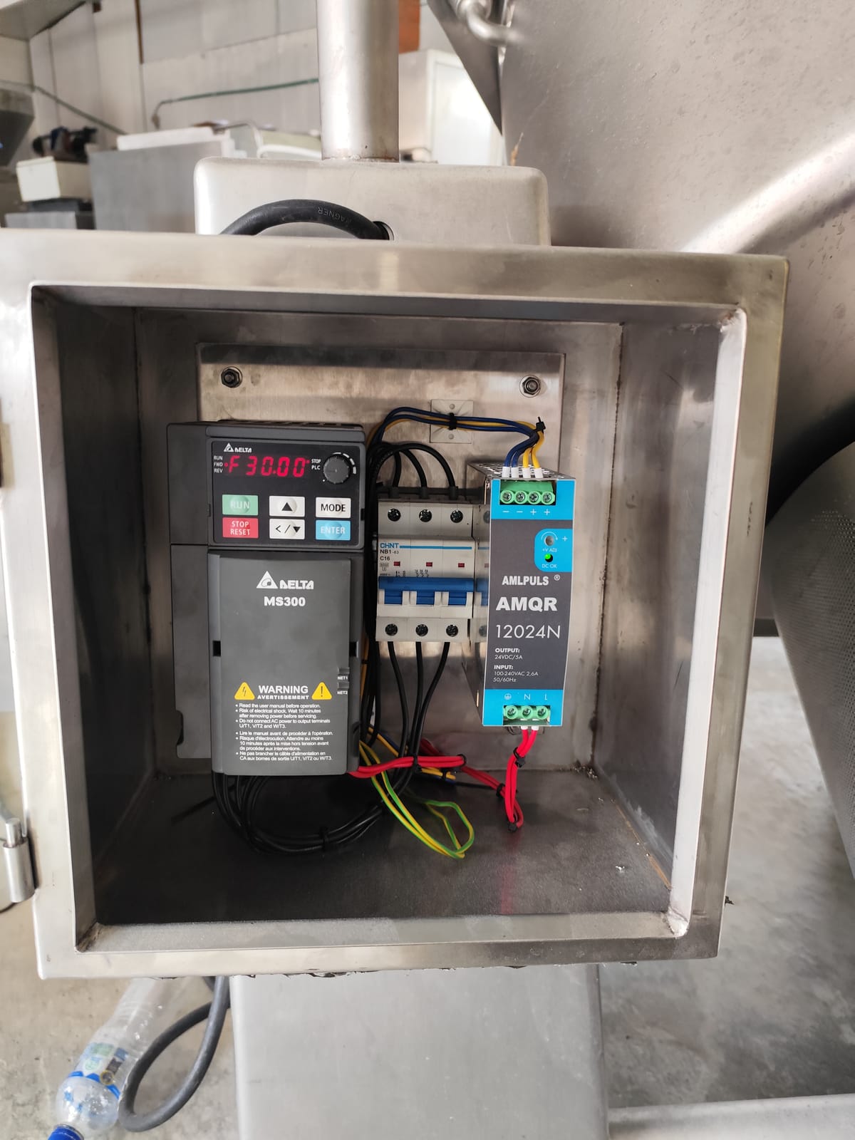 Control Automático y Regulación de Ciclos para Tumbler Marinador al Vacío - Imagen 5