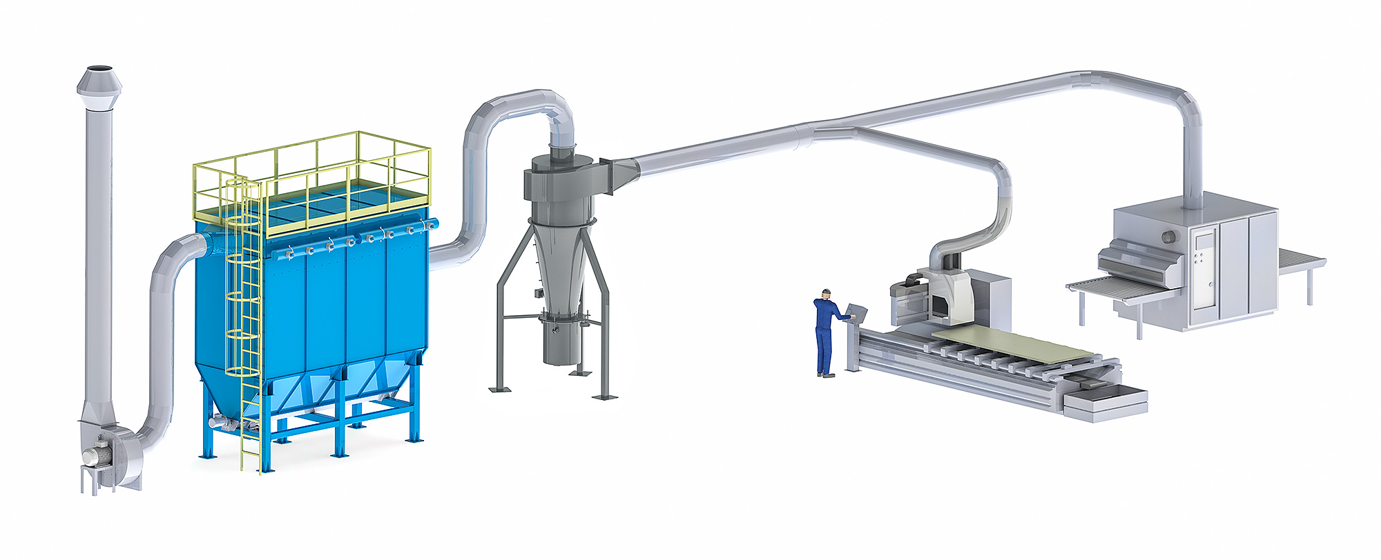 Automatización de Filtro de Mangas mediante PLC y HMI - Imagen 1